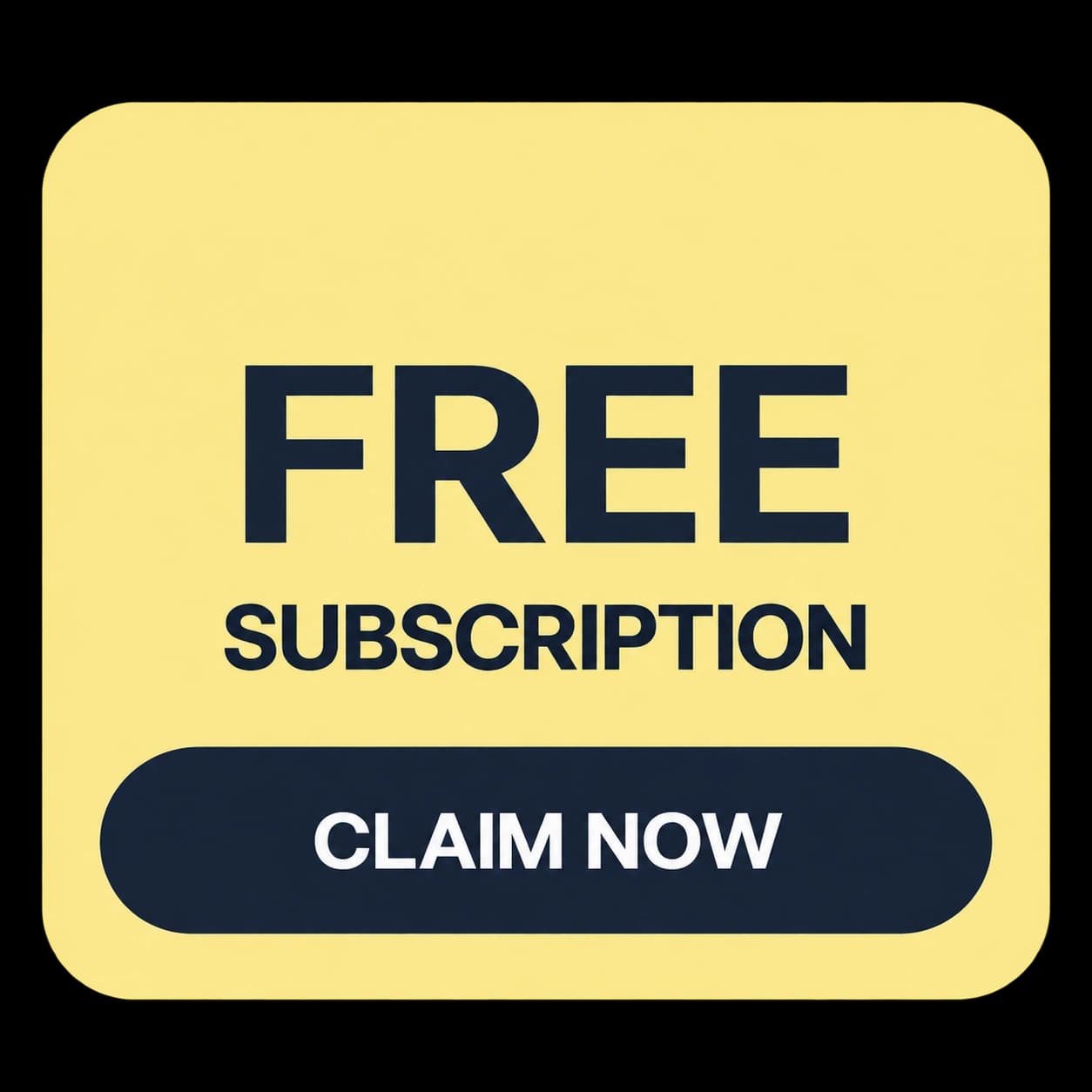 Free subscription coupon