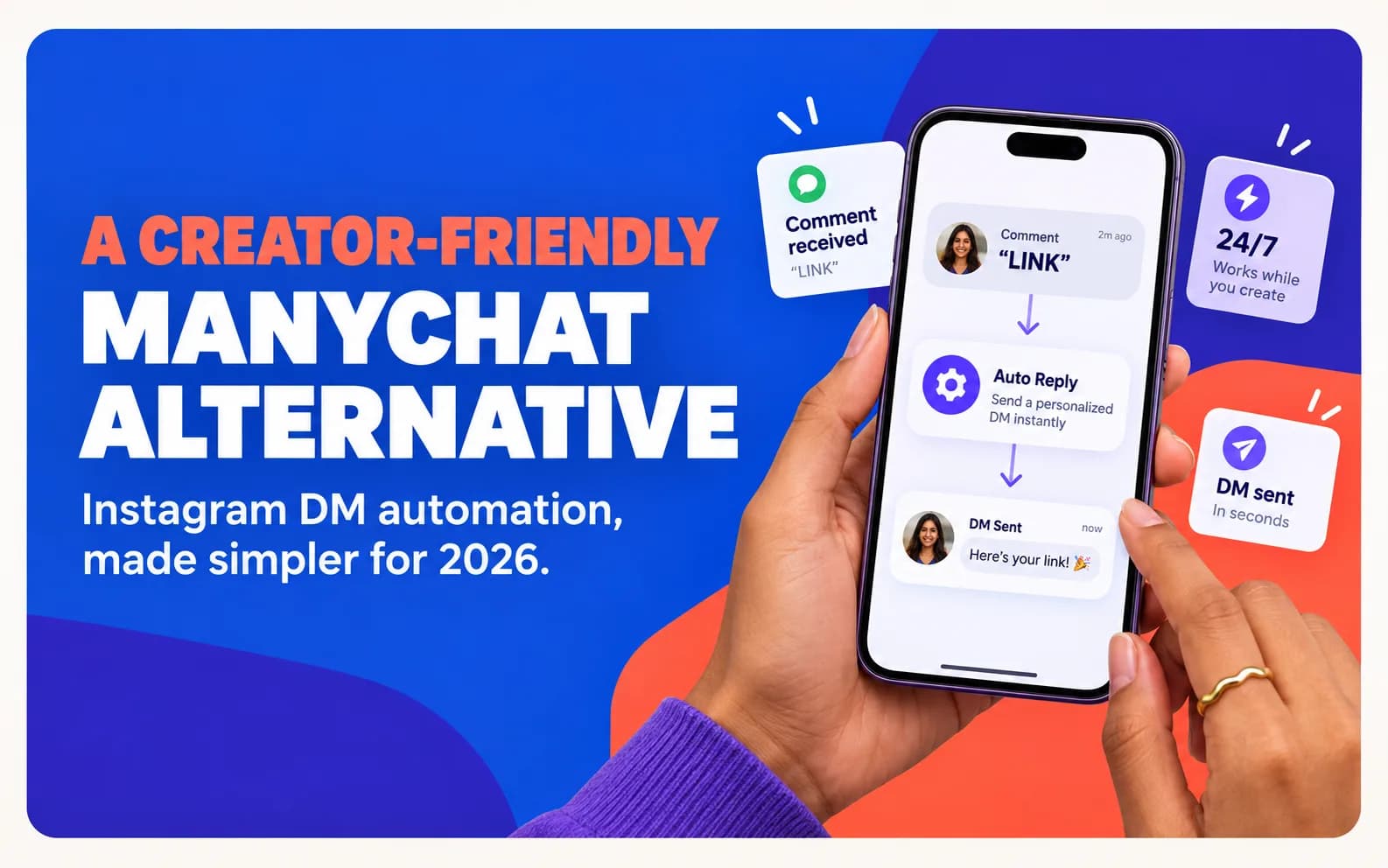 ManyChat Alternative for Instagram DM Automation: A Creator-Friendly Option for 2026