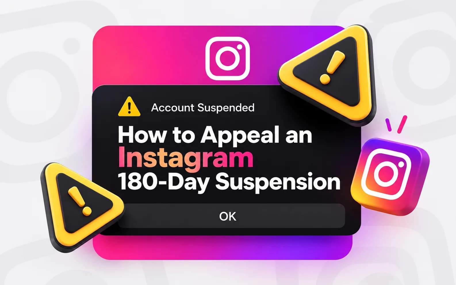 How to Appeal an Instagram 180-Day Suspension