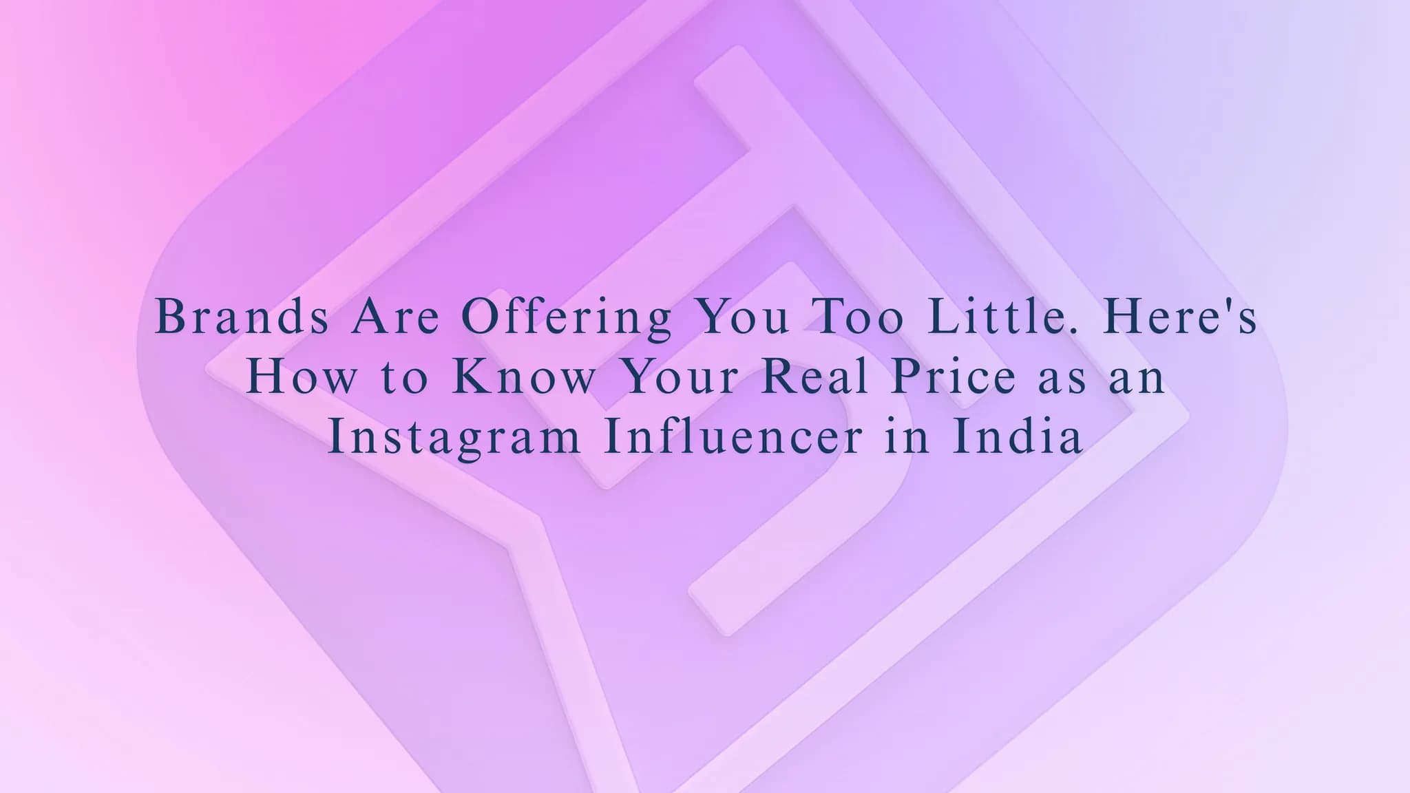 Brands Are Offering You Too Little as an Instagram Influencer in India
