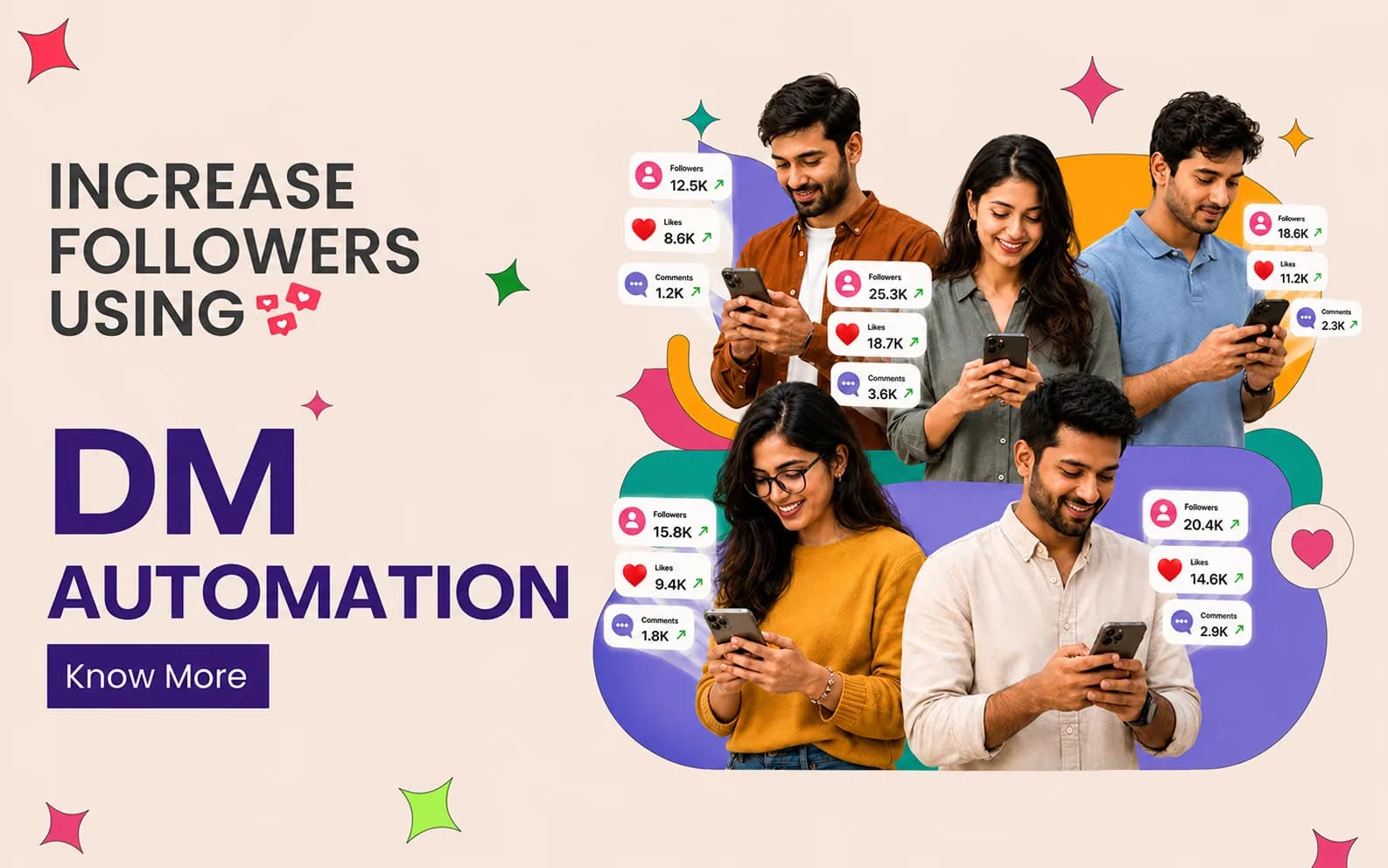 How to Increase Followers with DM Automation