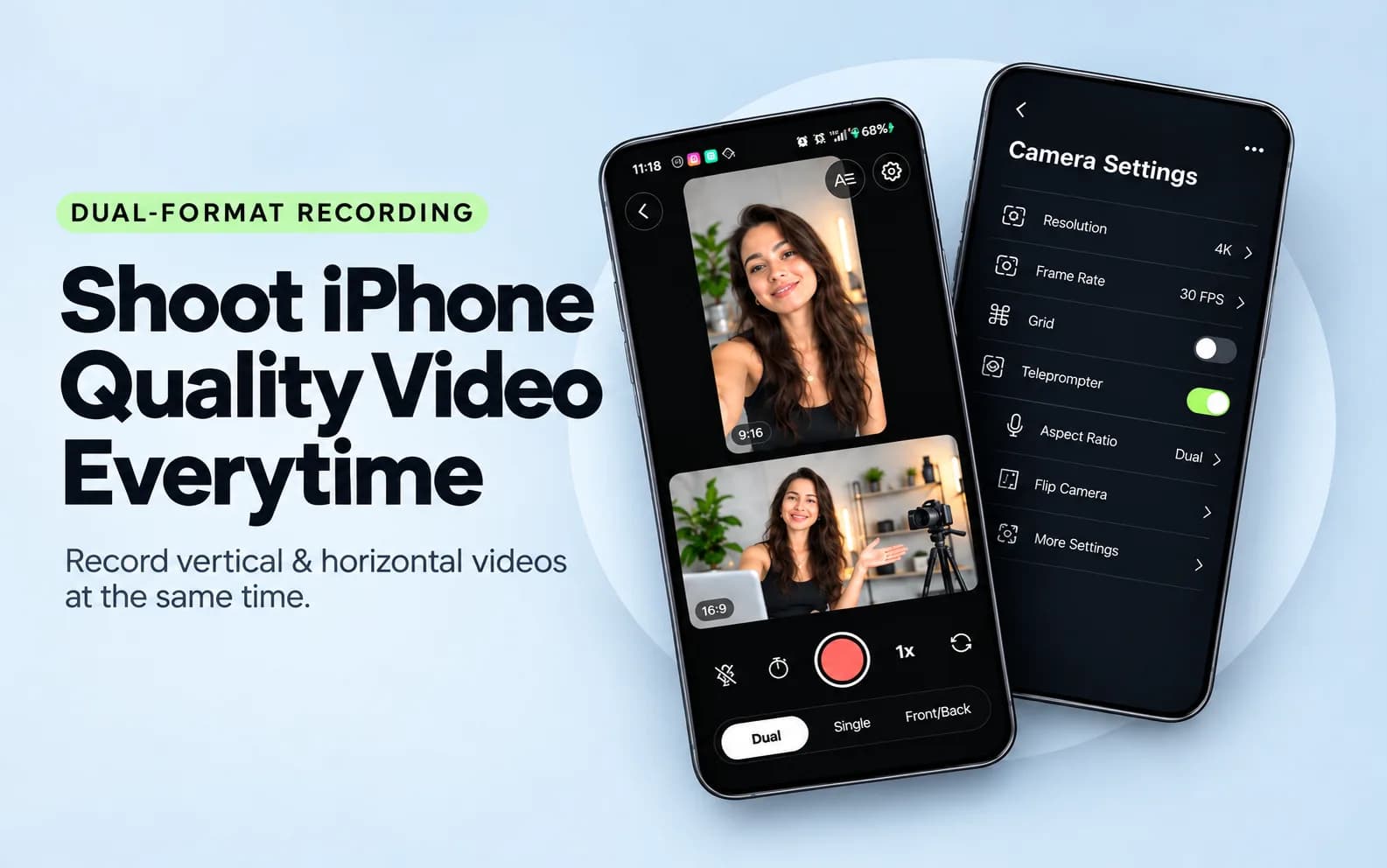 Influish InCam: Free Creator Camera App for Professional Reels