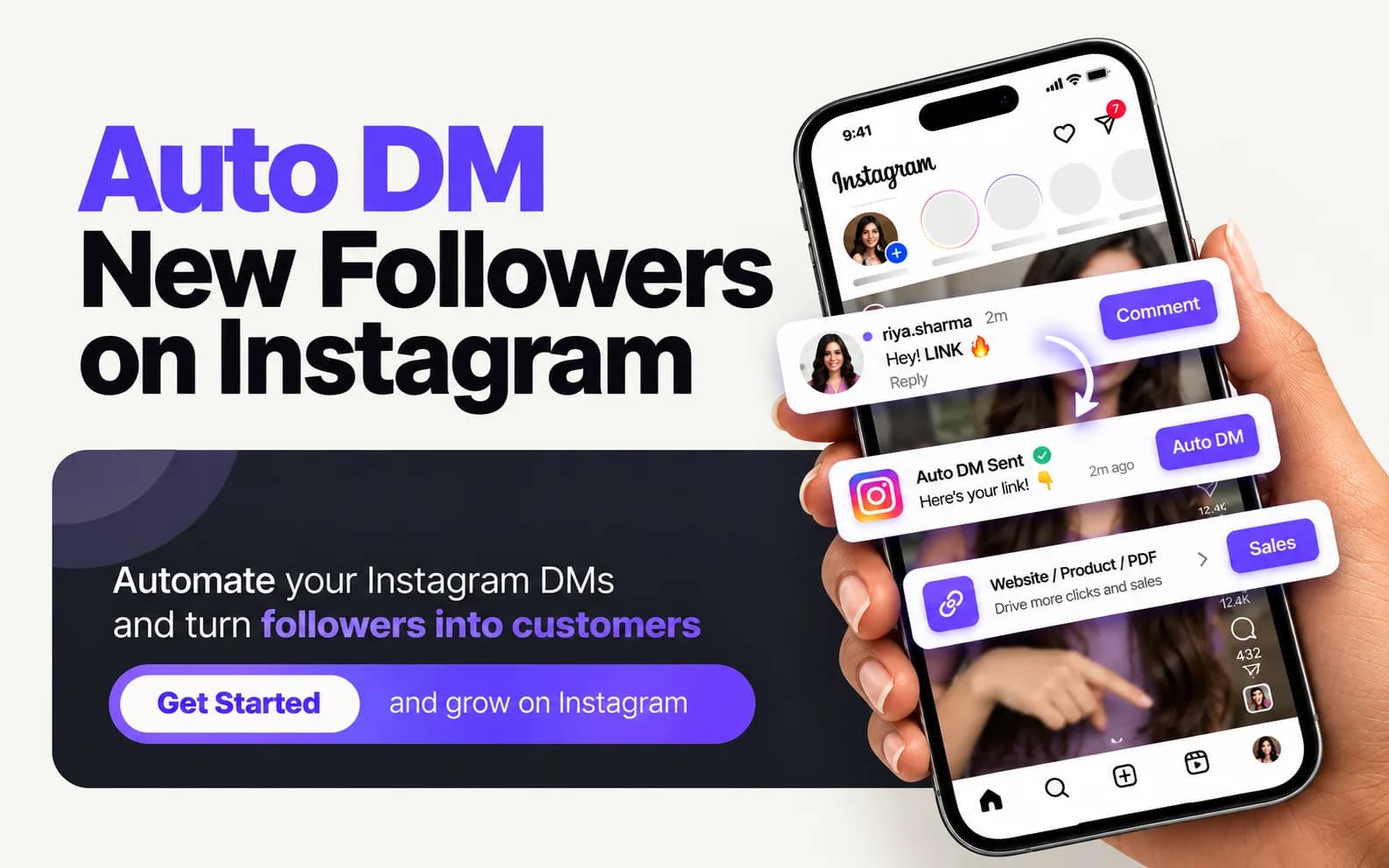 Instagram DM Automation: More Clicks, Leads, and Sales from Instagram